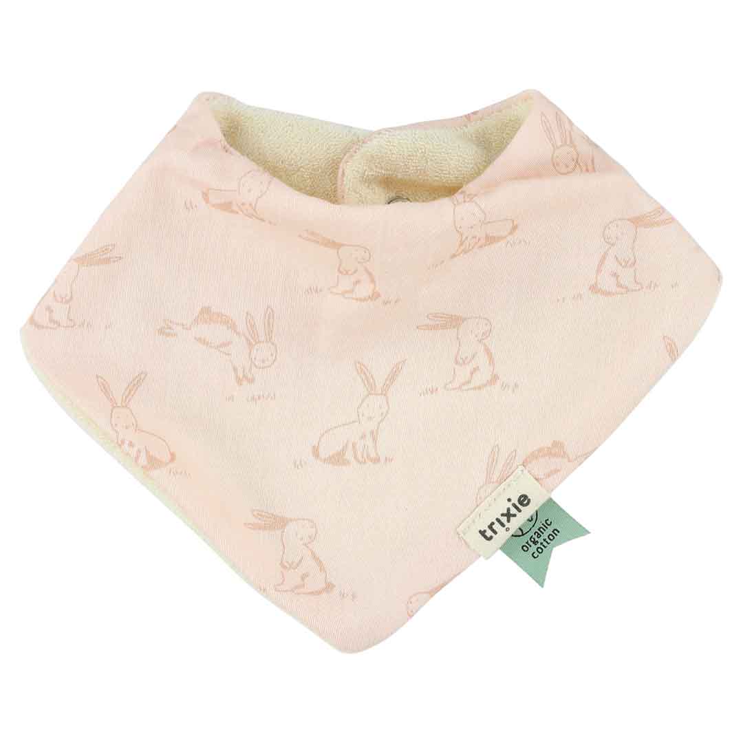 Babero bandana 3-pack mix - Rosy Rabbit